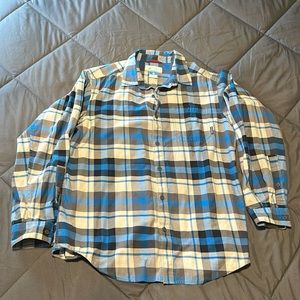 Columbia button up flannel